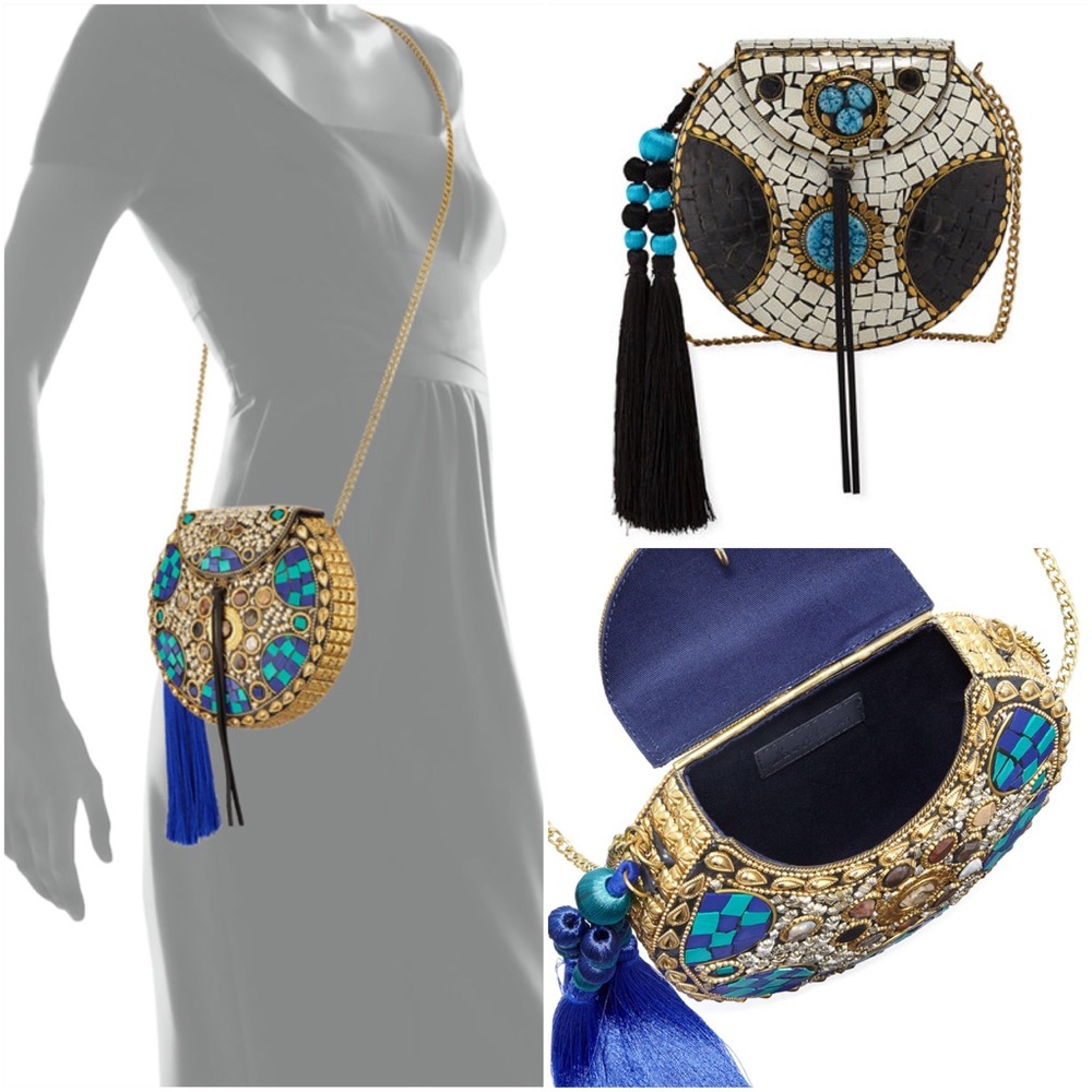 Sam Beatrice Iron Embellished Mini Crossbody Bag - Picture 2 of 7